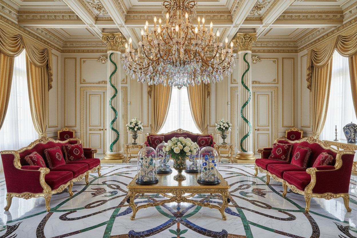 luxury home with jewels