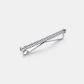 Rope Tie Clip (Silver)